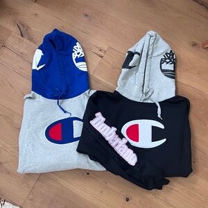 Champion x Timberland Cone Hoodie bundle XL